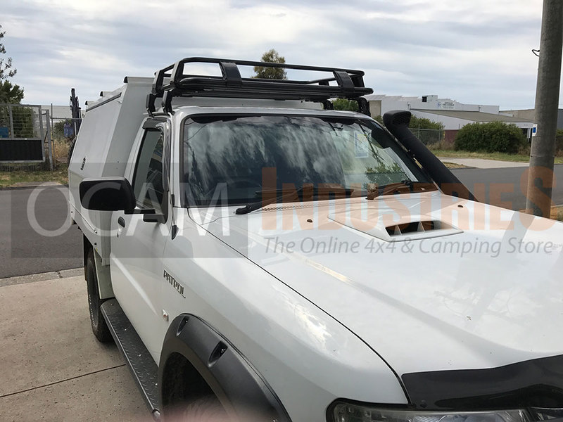 Nissan Patrol GQ GU UTE Steel Cage Roof Rack 850x1250mm Small Shorty