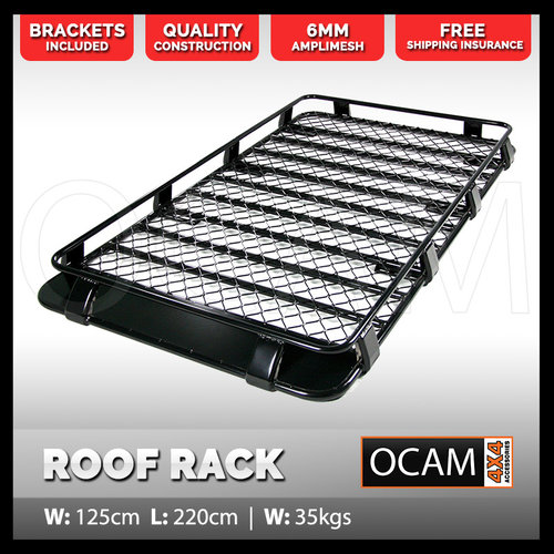 Aluminium Roof Rack Cage For Nissan Patrol Y62 2012-Current Alloy