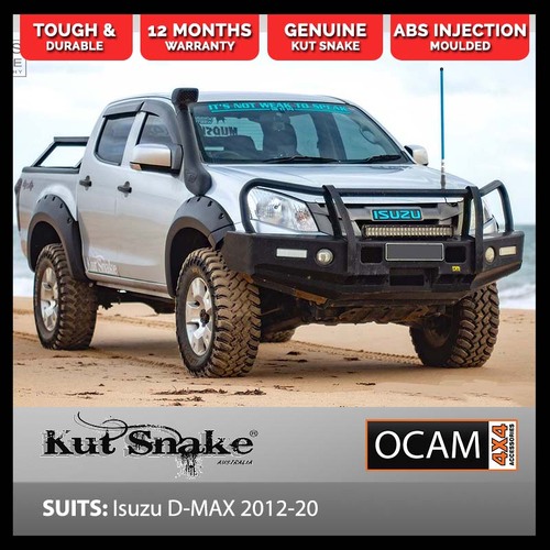 Kut Snake Flares Front & Rear Set for Isuzu D-MAX 06/2012-07/2020, ABS (Code #15/15)