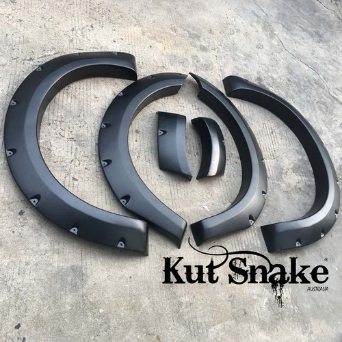 Kut Snake Flares Front Set for GWM Cannon 2019-Current, ABS, (#61), Fronts Only
