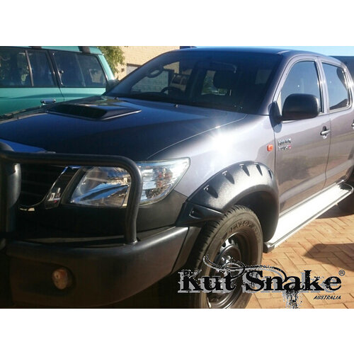 Kut Snake Flares Front Set for Toyota Hilux N70 2005-11 SR / SR5 Slimline Front Wheels ABS (Code #32)