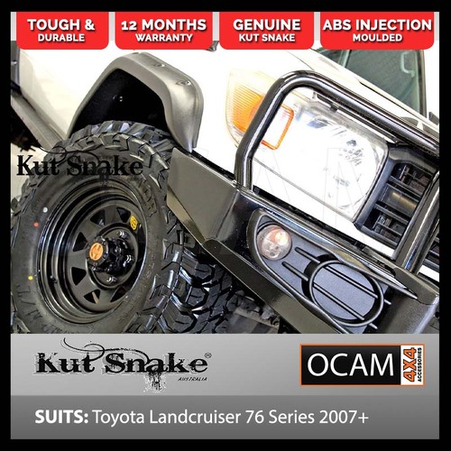 Kut Snake Flares Front Set for Toyota Landcruiser 76 Series, Front Wheels 2007-on #10