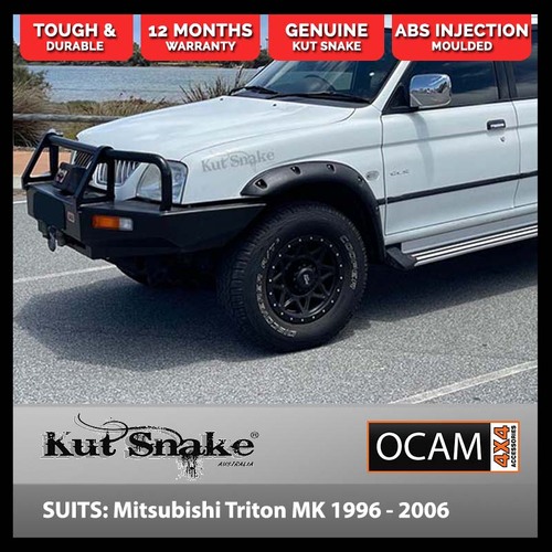 Kut Snake ABS Flares Front Set for Mitsubishi Triton MK 1996-2006 Front Wheels ABS (Code #54)
