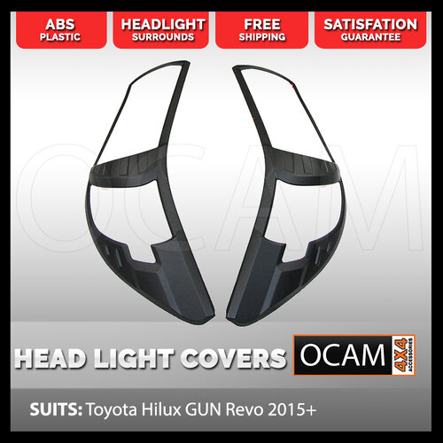 Head Light Surrounds For Toyota Hilux N80 2015-20