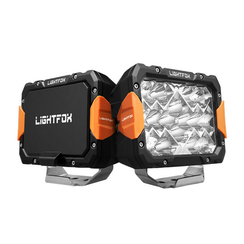 Lightfox Pegasus Series 9inch Osram LED Driving Lights 1 Lux 906m 11390 Lumens