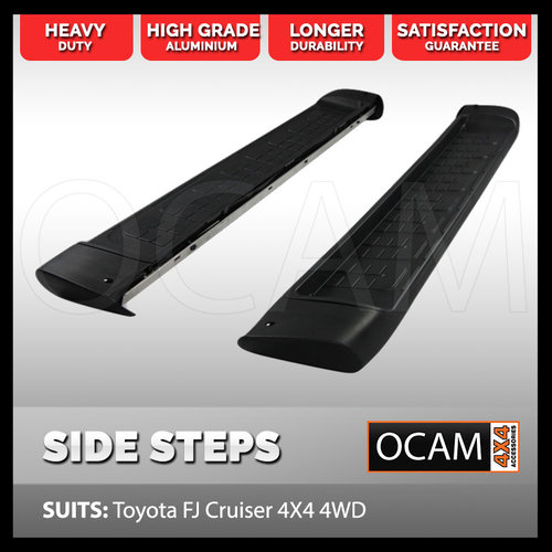 OCAM Aluminium Side Steps For Toyota FJ Cruiser 2011-17 4X4 4WD