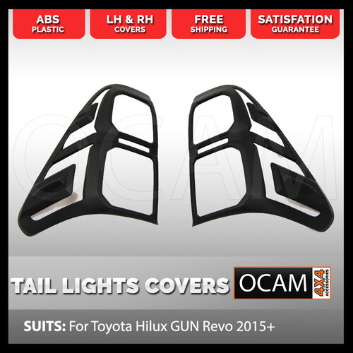 Tail Light Lamp Surrounds For Toyota Hilux N80 2015-20 4X4 4WD
