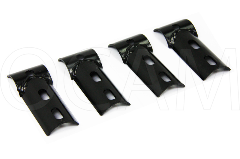 Brush / Scrub Bar Brackets Clamps, Suits 63mm brush bars to 49mm bull