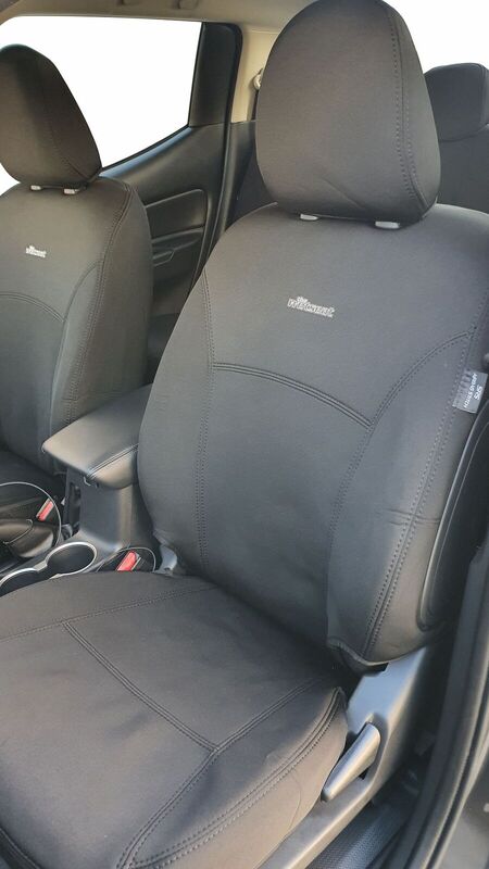 Wetseat Neoprene Seat Covers for Mitsubishi Triton MQ/MR 06/2015+ Front