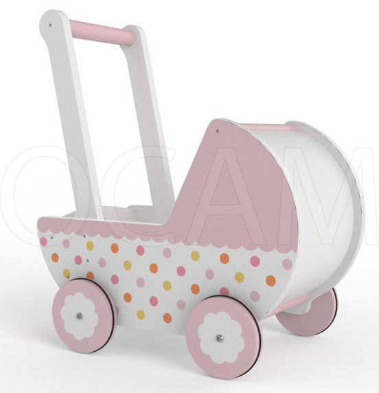 baby walker pram wooden