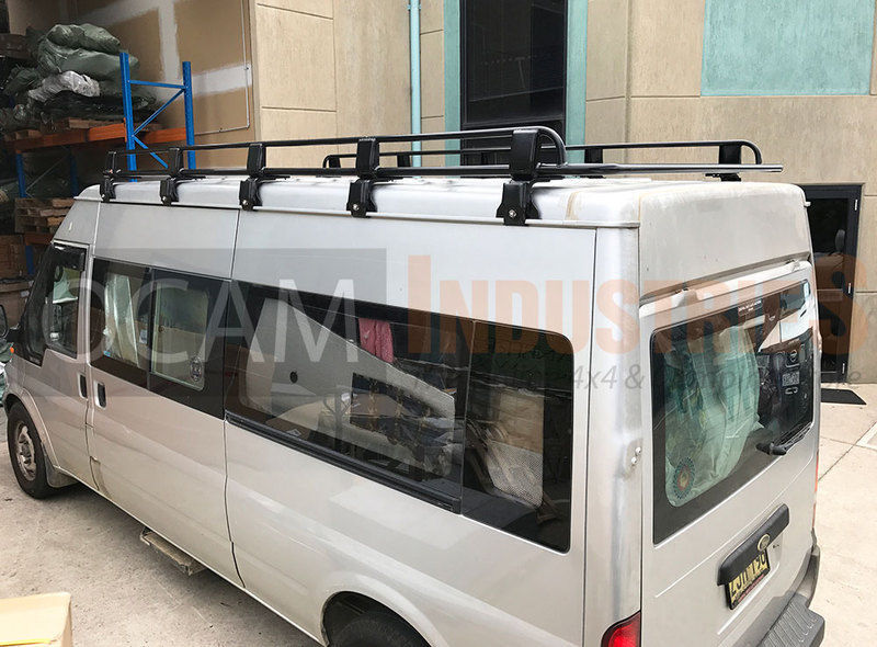 Suits Ford Transit VH 2001 Onwards Low Roof ALUMINIUM Tradesman Roof Rack 3300x1600mm