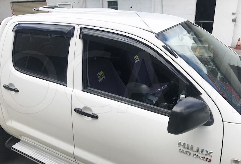 Weather shields on sale for hilux