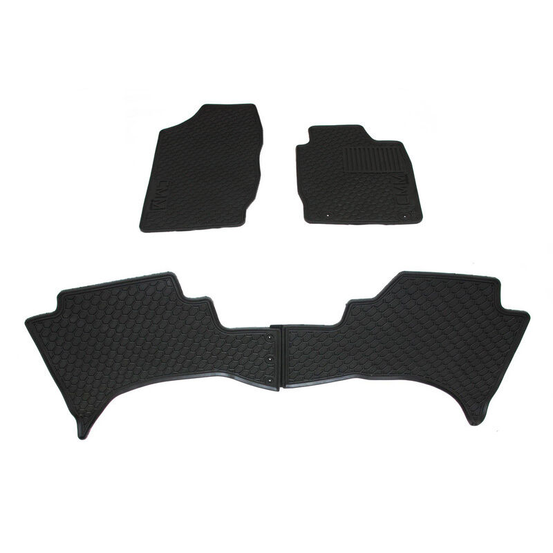 Rubber Floor Car Mats For Mitsubishi Triton MQ MR 2015+