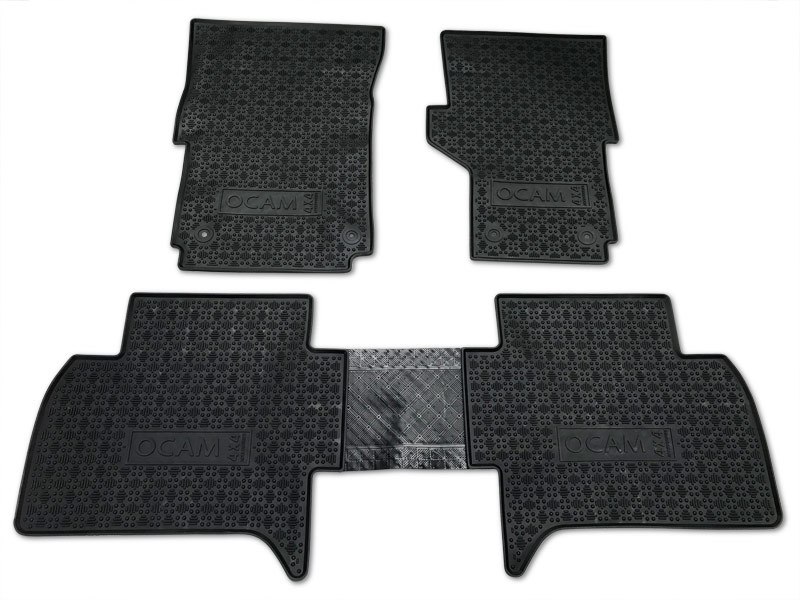 Rubber Floor Mats for Volkswagen Amarok 2011Current