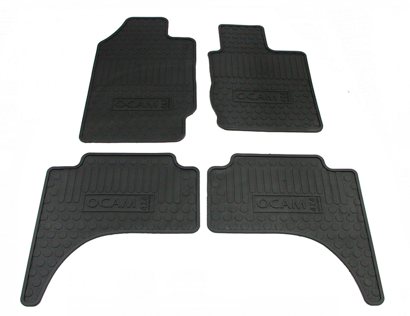 Rubber Floor Car Mats For Mitsubishi Triton ML MN 20062015