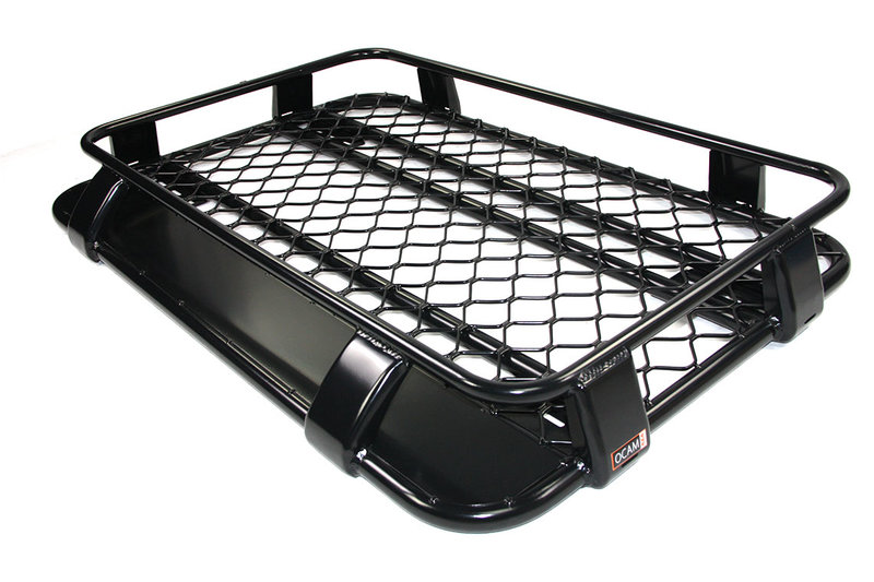 OCAM Aluminium Cage Roof Rack for Space & Extra Cab 850 x 1250 Alloy