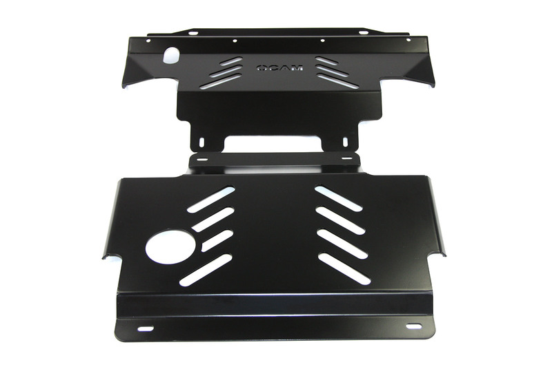 OCAM Steel Bash Plates For Nissan Navara D40 High Quality OffRoad