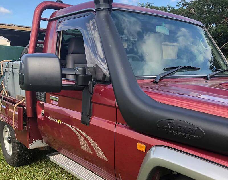 OCAM TM3 Extendable Towing Mirrors For Toyota Landcruiser 7579 Series