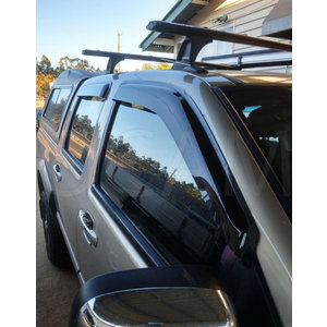 Bonnet Protector, Weathershields For Holden Rodeo 2003-06 Tinted Visors