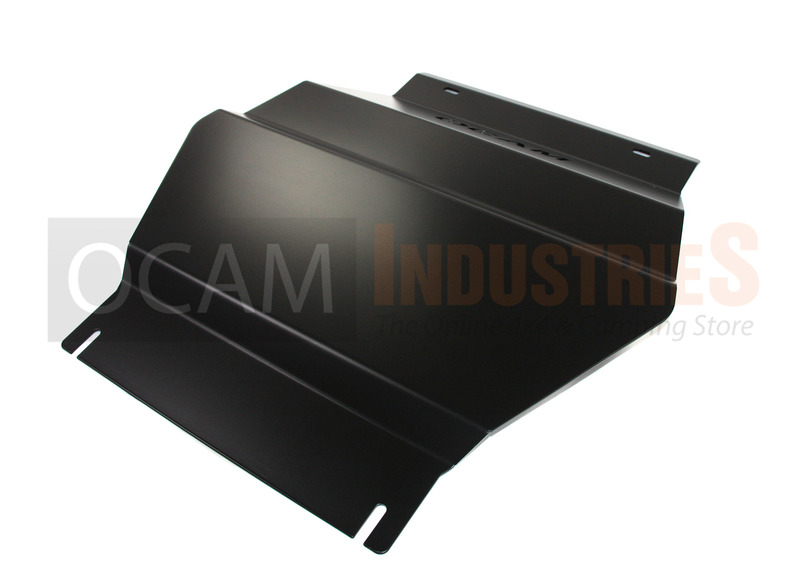 OCAM Steel Bash Plates For Toyota Prado 120 Red High Quality OffRoad