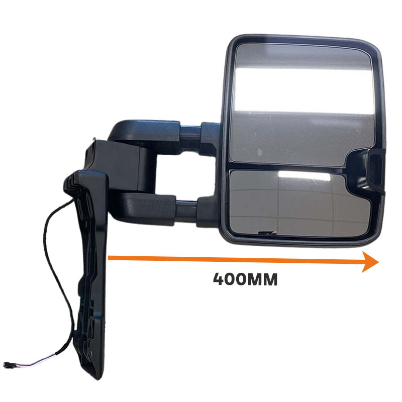 OCAM Extendable Towing Mirrors For Toyota Landcruiser 70 75 76 78 79 ...