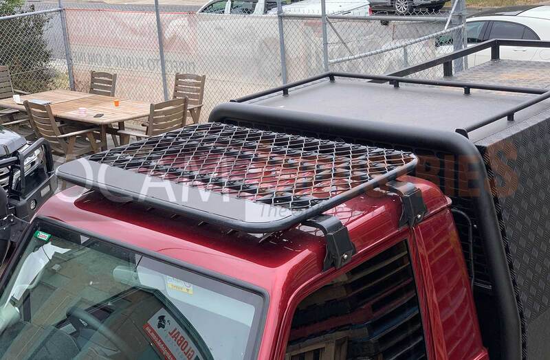 OCAM Aluminium Flat Roof Rack For Toyota Landcruiser 70 75 79 Series UTE