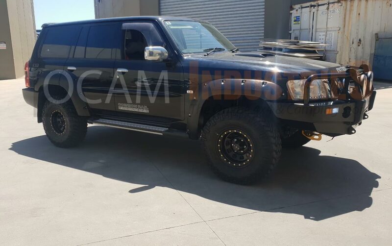 Deluxe Bull Bar For Nissan Patrol GU 200416 Steel Winch Bullbar, ADR