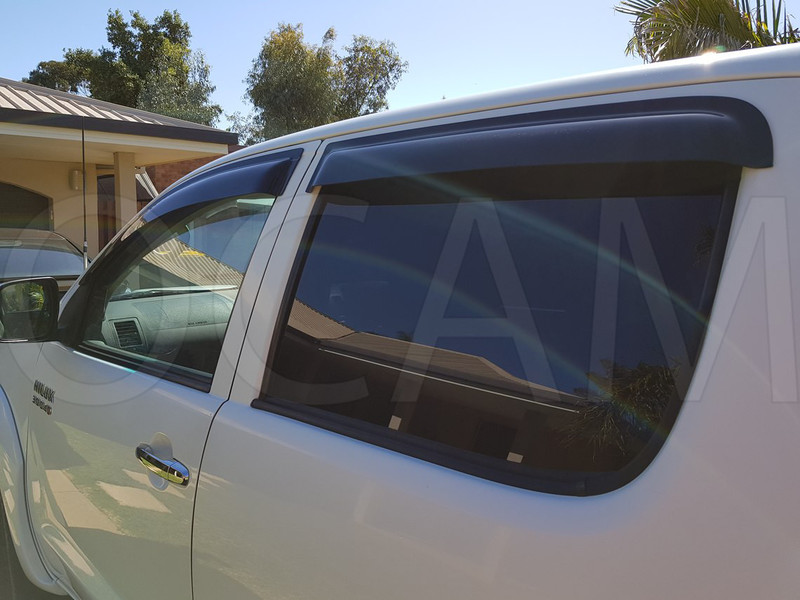 Premium Window Visors Weathershields For TOYOTA HILUX 08 2011 2015