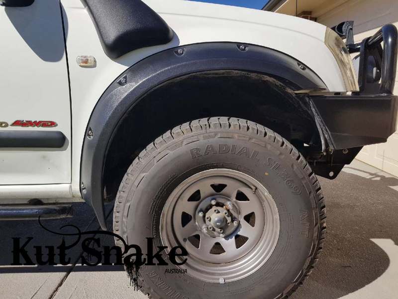 Holden rodeo on sale wheel arch flares