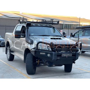 OCAM Deluxe Steel Bull Bar For Toyota Hilux N70 08/2011-15, Winch Compatible