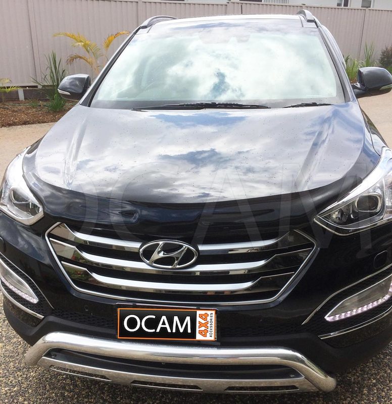 Hyundai santa store fe bonnet protector