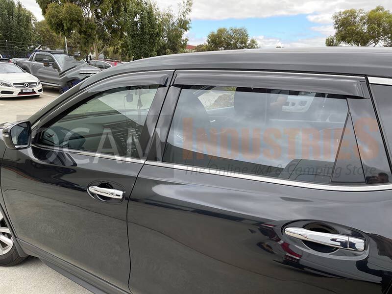 FMtoppeak Interior Accessories Car Door Side Rear View Mirror Rain Guard Visor Shade Shield Cover for Nissan Rogue X-Trail T32 2014-2018 