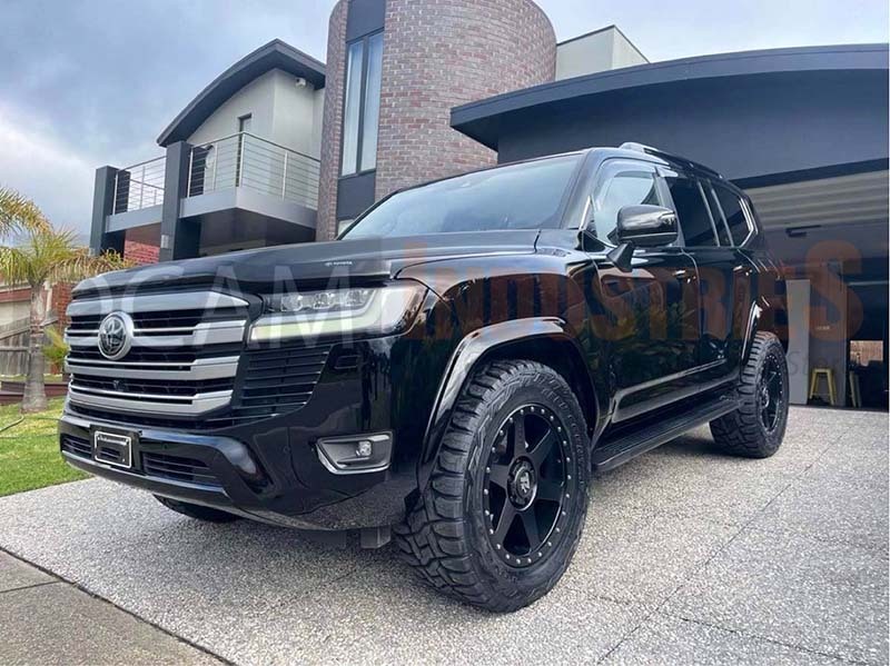 M'z SPEED Flares for Toyota Landcruiser 300 Series, 2021On, ABS