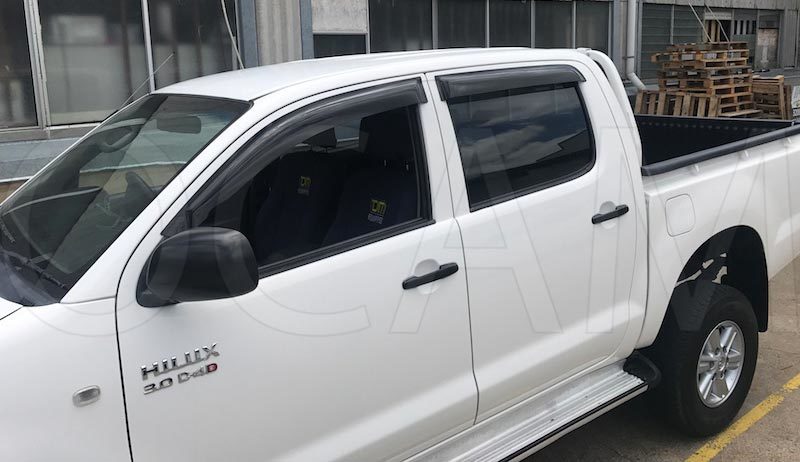 Toyota hilux clearance window visors