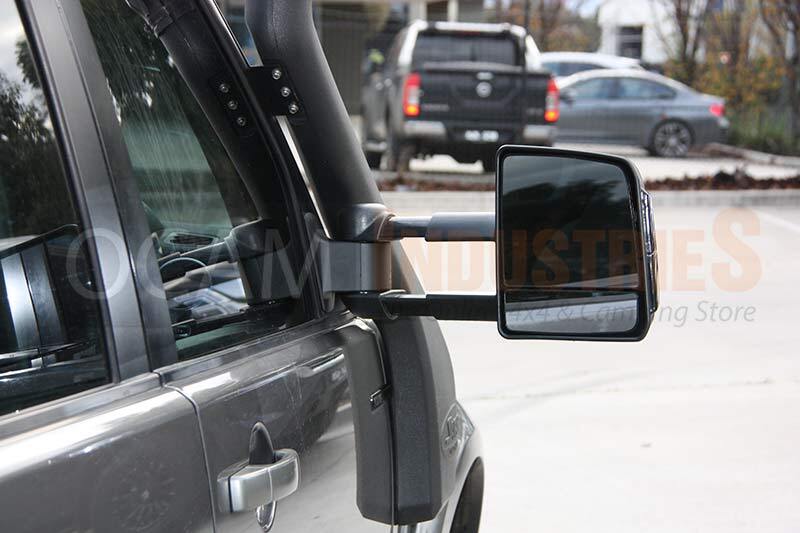 OCAM TM3 Towing Mirrors For Land Rover Discovery 4 2009 13 Black