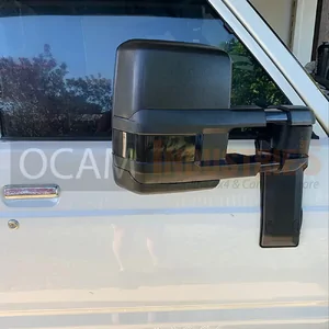 OCAM Extendable Towing Mirrors For Nissan PatrolGQ Y60, Ford Maverick, 1988-97, Electric