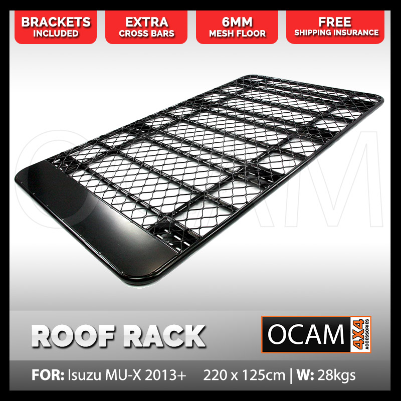 Aluminuim Full Length Flat Roof Rack For Isuzu Mu X 2013 2020