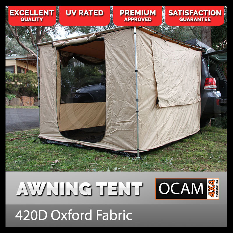 3M x 3MWaterproof Tarp Tent Camping Awning Tent Sun Shelter Outdoor Rai 