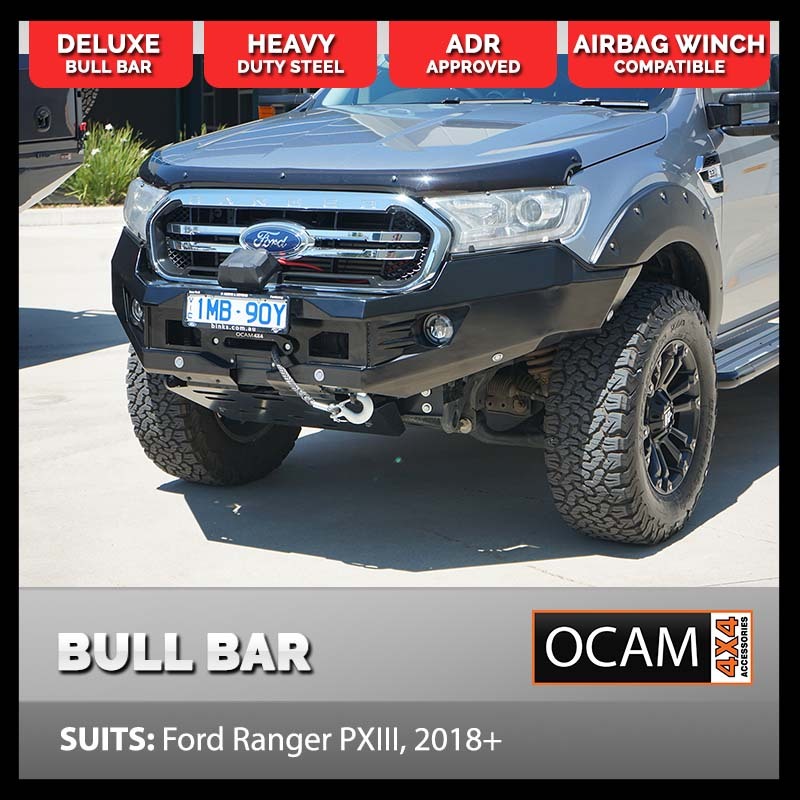  OCAM H-Bar, barra de cabrestante de repuesto para Ford Ranger PX3 - Barra de cabrestante de alta calidad para Ranger -On