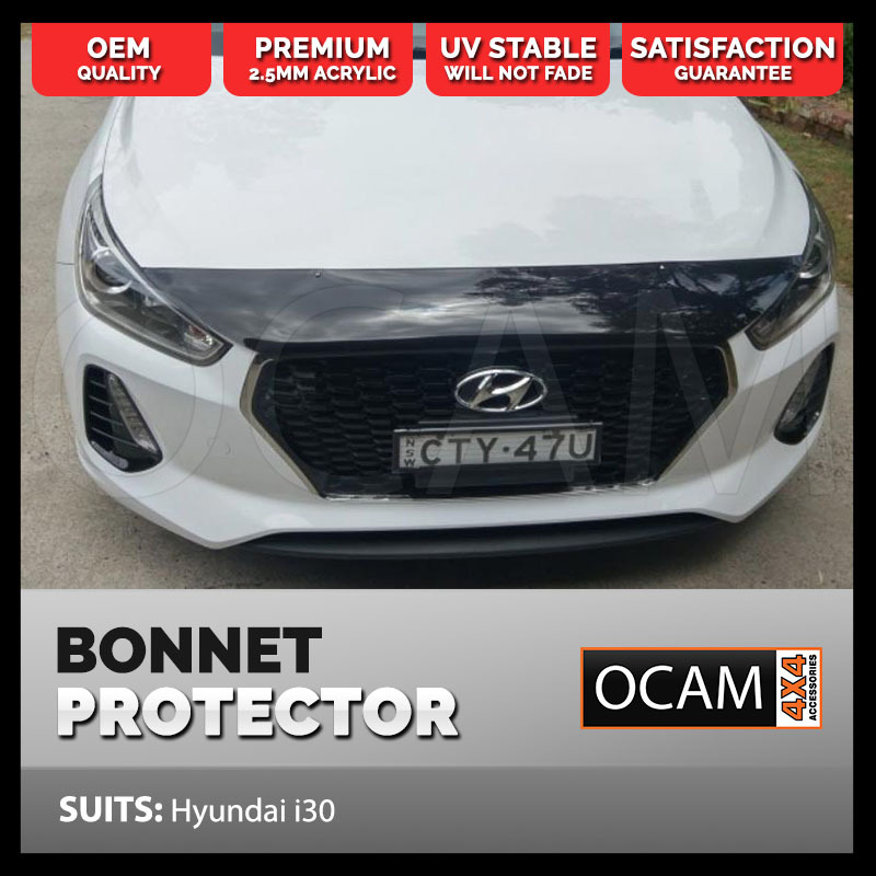Hyundai i30 on sale bonnet protector