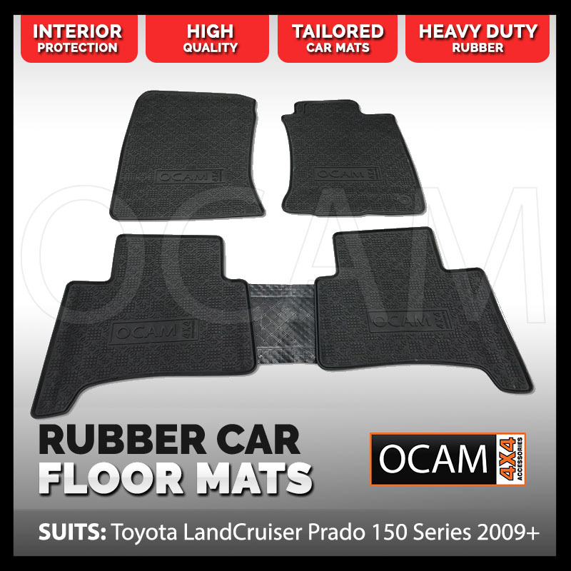 Rubber Floor Mats For Toyota Landcruiser Prado 150 Series