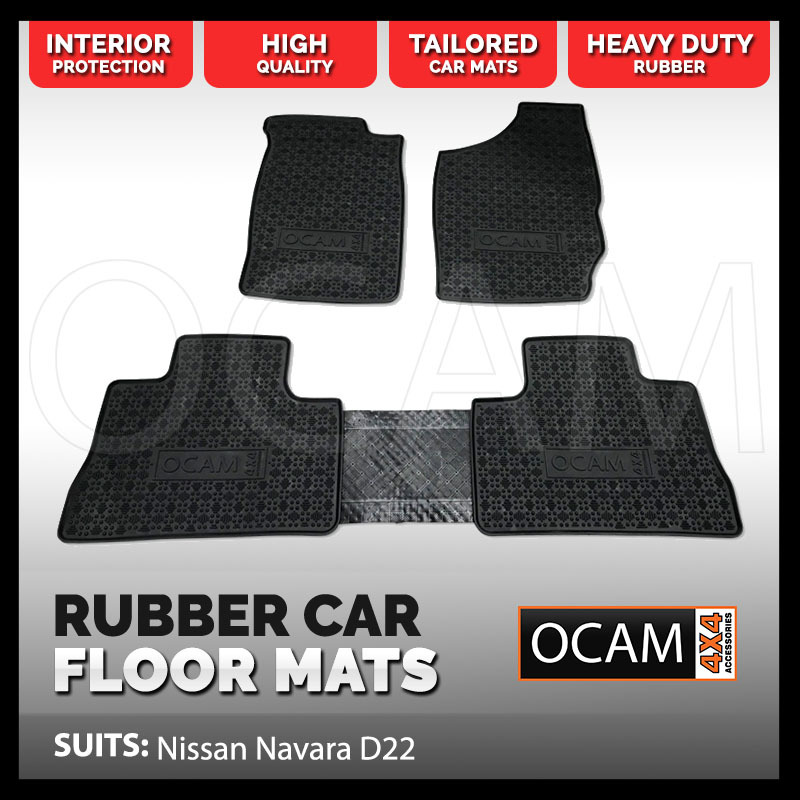 Rubber Floor Mats For Nissan Navara D22 2001 2015