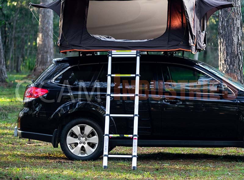 Roof top tent on ladder rack sale