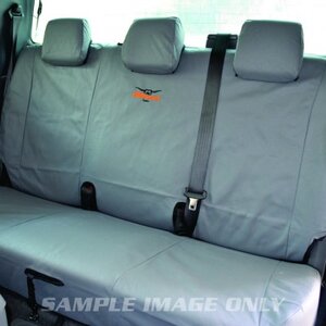 Second Row Tuffseat Canvas Seat & Headrest Covers for Toyota Landcruiser 76 Series, GXL & Workmate, 10/1999-Current