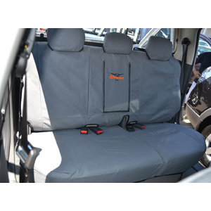 Second Row Tuffseat Canvas Seat & Headrest Covers for Mazda BT-50, UR, 08/2015-Current, Dual Cab
