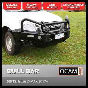 OCAM Bull Bar For Isuzu D-MAX 2017-07/2020 Heavy Duty Steel, Winch Compatible