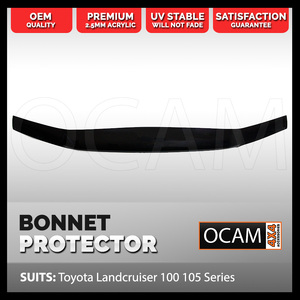 Bonnet Protector For Toyota Landcruiser 100/105 Series 1998 - 2007 Guard