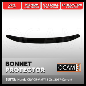 Bonnet Protector for Honda CRV CR-V MY18 Oct 2017-Current Tinted Guard