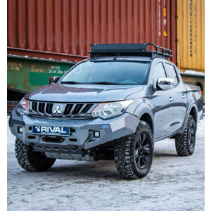 Rival Bullbar Alloy Winch Compatible for Mitsubishi Triton MQ 2015-2020