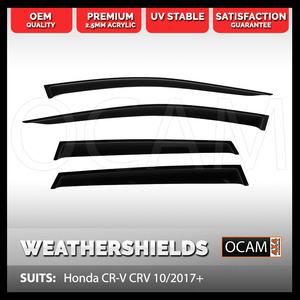 OCAM Weathershields for Honda CR-V CRV 10/2017-Current Window Visors
